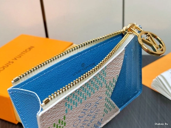Card Holder-12*8*0.8cm VUITTON LOUIS Romy 0808